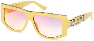 Guess GU7914 39X Womens Sunglasses Gold Size 58