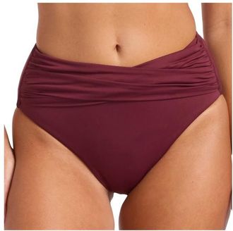 Seafolly Collective High Waist Wrap Front Pant Bikini-Bottom f&uuml;r Damen | rot