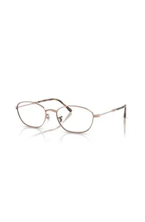 Ray-Ban 53mm Irregular optical glasses in Copper at Nordstrom