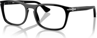 Persol Zwarte Brillenmontuur PO 3344V - unisex - Brillen - Zwart - 54 MM - Accessoires