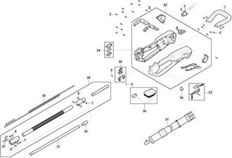 STIGA Sports Pcb Y Comp. El&eacute;ctrica. Mh 900 Li 48 Original Stiga - 118811362/0