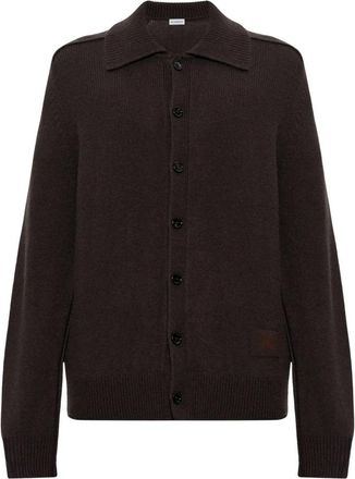 Burberry Channing Cashmere Vest - Heren - Cashmere truien - Bruin - S - Kasjmier - Truien & Vesten