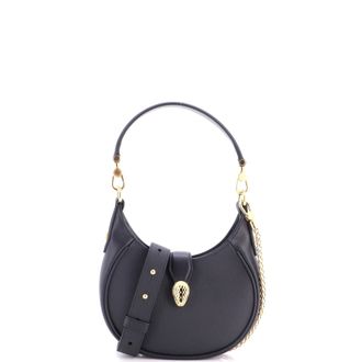 Bulgari Serpenti Ellipse Crossbody Bag Leather Mini