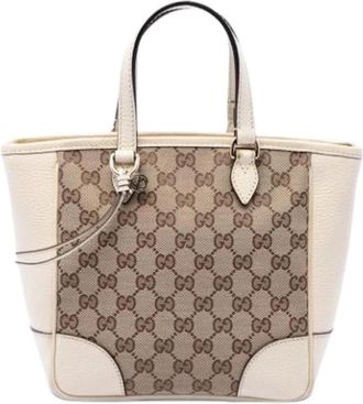 Gucci Pre-owned Bree - Dames - Vintage Handtas - Bruin - ONE Size - Leer - Vintage
