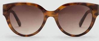 Mango Occhiali da sole cat-eye cioccolato - Donna - Taglia unica - MANGO