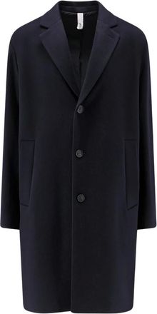 Hev&ograve; Uomo, Cappotti, Blu, S, new