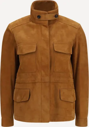 Loro Piana Field Traveller Mini lambskin Jacket Female 44