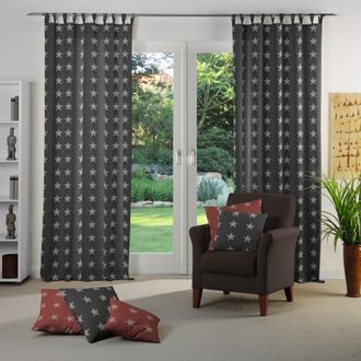 Wirth Vorhang »FELINO« Schlaufen 1 Stk. tlg