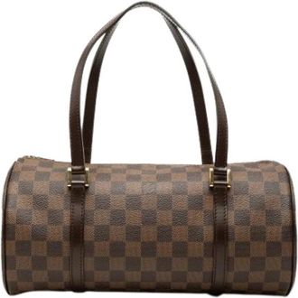Louis Vuitton Pre-owned Papillon 30 - Dames - Vintage Schoudertas - Bruin - ONE Size - Leer - Vintage