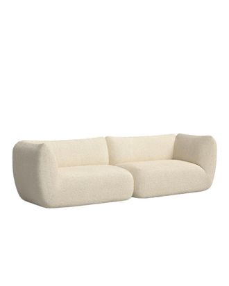 Hannun Sof&aacute; beige boucl&eacute; 260 cm