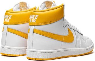 Nike Mens Jordan Sneakers White Leather Rubber Sole