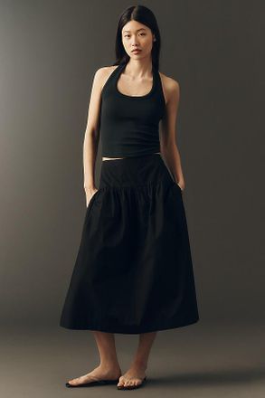 Sanctuary Matter of Time Cotton Midi Skirt