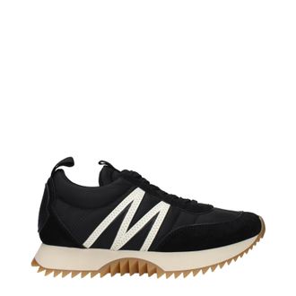 Moncler Pacey Damens Sneakers Stoff Schwarz