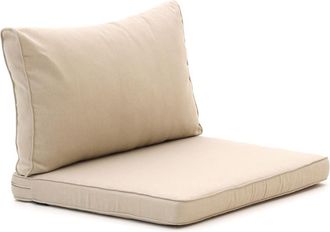 Madison New York loungekussenset luxe zit 60x60 rug 60x40 2-delig