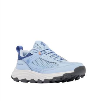 Columbia Womens Trail Grotto Fs Hiking Shoes In Blue