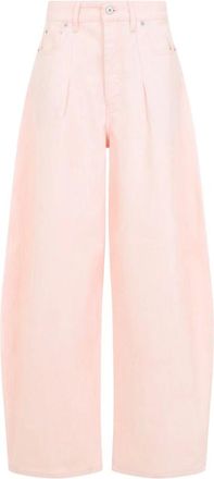Jacquemus Pantalones Ovalo - Jeans - Mujer - Rosa - W25