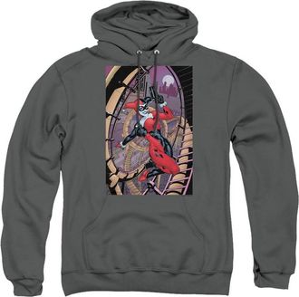 Gildan Batman Harley First Adult Pull Over Hoodie / Hooded Sweatshirt
