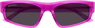 Balenciaga Bb0305s-005 - Fuchsia Sunglasses