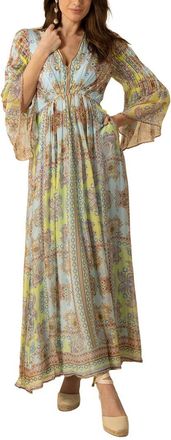 Hale Bob Silk-Blend Mara Maxi Dress