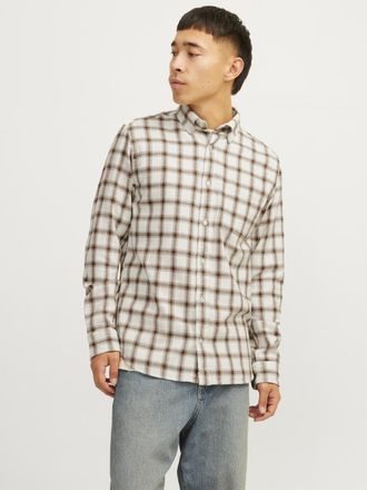 Jack & Jones JPRBLUBROOK CHECK STRUCTURE L/S SHIRT SN