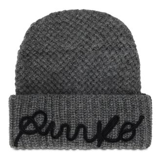 Pinko Pinko, Dames, Accessoires, Grijs, Maat: ONE Size Acryl