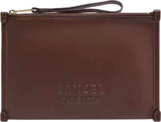 Lancel Cartera de mano S Zip - Bags - Mujer - Marr&oacute;n - ONE SIZE