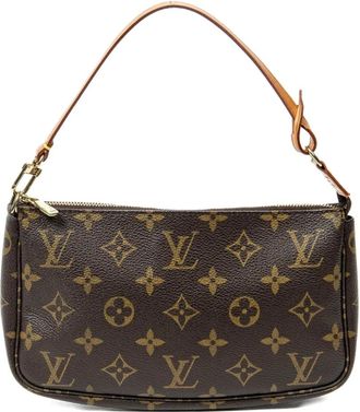 Louis Vuitton Borsa a spalla con monogramma - Marrone