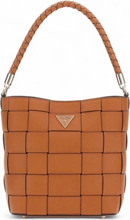 Guess Maylee Schoudertas - Dames - Schoudertassen - Bruin - ONE Size - Leer - Tassen