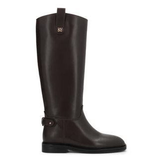 Kazar High Laarzen - Dames - Schoenen - Bruin - Maat: 36 EU Leer