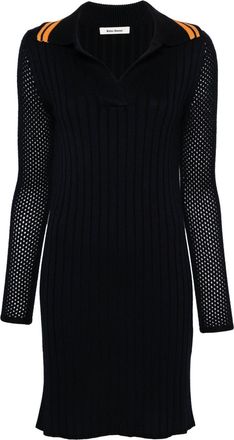 Wales Bonner Myth Shirt Dress - Womens - Wool/Silk