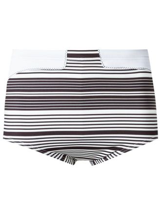 Amir Slama striped trunks - Black