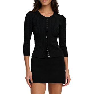 Favorite Daughter The Keepsake Cardigan in Black at Nordstrom, Size X-Small