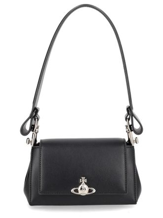 Vivienne Westwood Womens Handbag Hazel Black Polyurethane Cotton Handbags Hand Bags