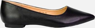 XY London Womens XY London Womens/Ladies Bubbles Pointed Ballerina Flats - Black - Size: 8