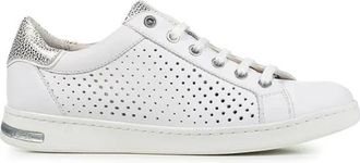 Geox D Jaysen - Dames - Sneakers - Wit - 36 EU - Leer - Schoenen