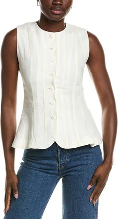 Emerson Fry Emerson Fry Iris Linen-Blend Top