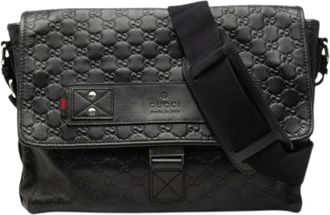 Gucci Borsa a tracolla in pelle goffrata Pre-owned - - Pre-owned - Donna - Nero - ONE SIZE