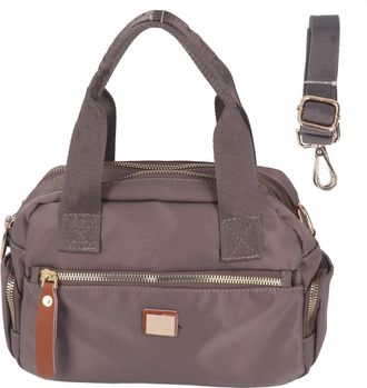 Generic Handbag, Pretty Color Large Capacity Nylon Purse with Long Strap for Beach Party Travel Picnic Dating (27 * 11 * 18)