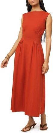 Scotch & Soda Boat Neck Sleeveless Dress in Picante at Nordstrom Rack, Size X-Small