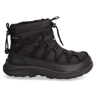 Keen Uneek SNK Chukka II WP Textile Synthetic Womens Lace Up Boots - UK 6.5 - US 9 Women - EU 39.5 - Triple Black Black - Size:UK 6.5