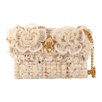 Kurt Geiger Shoulder Bags, female, Beige, Size: ONE SIZE Berloz Handtas
