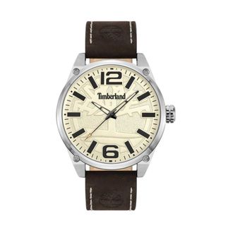 Timberland Accessoires, Heren, Grijs, ONE Size, Leer, Ripley Z Watch