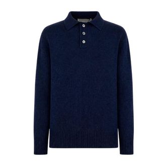 Amaranto Polo de punto - Tops - Hombre - Azul - XL