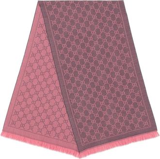 Gucci Pink Wool scarf