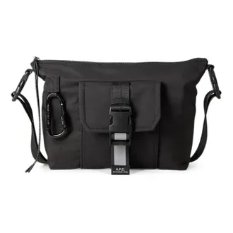 A.P.C. A.p.c., Heren, Tassen, Zwart, Maat: ONE Size Nylon