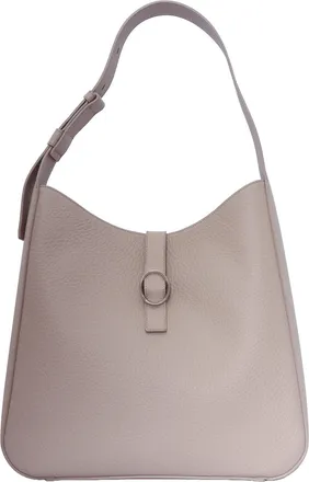 Orciani Gea Soft Structured Shoulder Bag