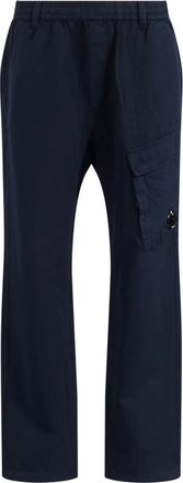 C.P. Company Pants Cargo in Cotton - Heren - Straight fit broeken - Blauw - M - Katoen - Broeken