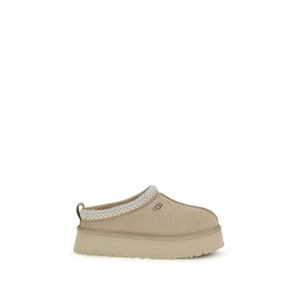 UGG UGG Beige Kalfsleer Bos Taurus Slippers