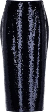 Tom Ford Pencil Skirt With High Waist And Shimmering Sequins