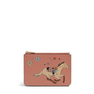 Radley London Kentucky Derby Spring 2026 Horse Small Ziptop Coin Purse